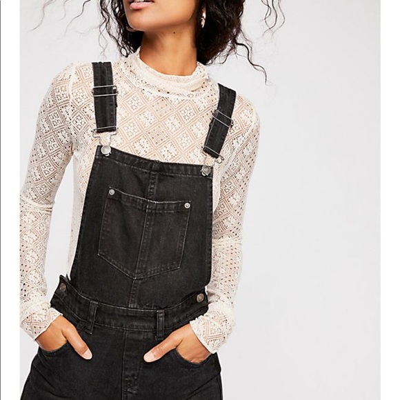 NWT Free People sheer mesh lace layering top - Picture 3 of 8